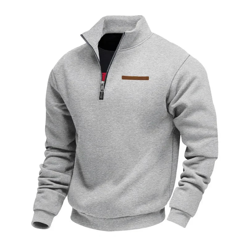 Classic soft relaxed jumper for men | Adrien -2