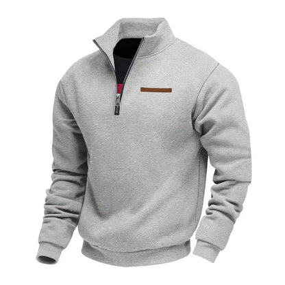 Classic soft relaxed jumper for men | Adrien -2