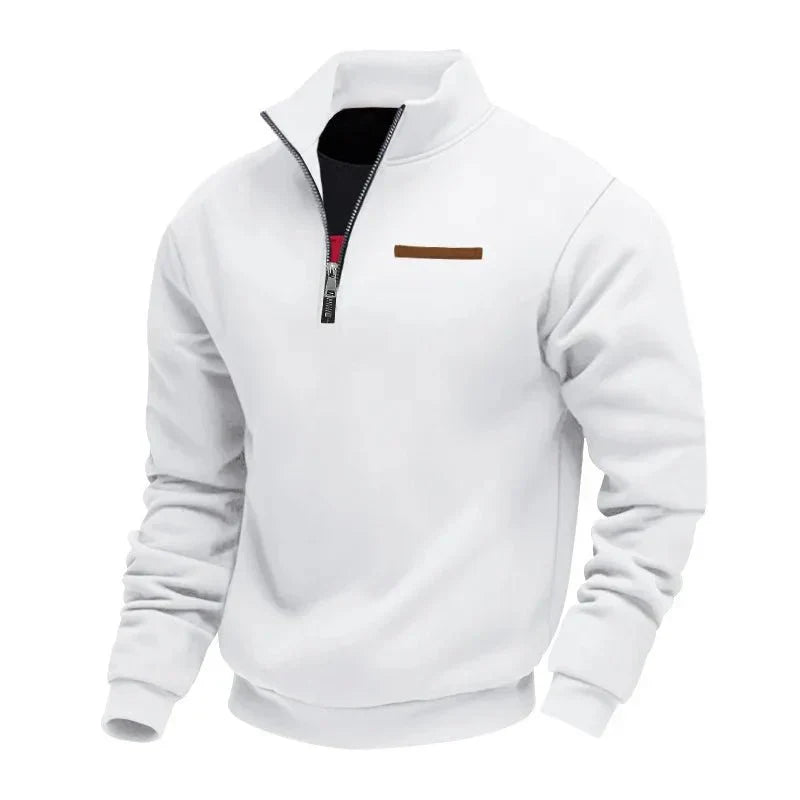 Classic soft relaxed jumper for men | Adrien -7