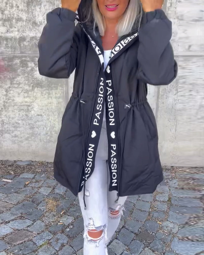 Elegant warm insulated coat for women | VANESSA -6