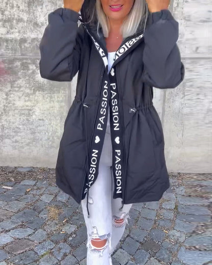 Elegant warm insulated coat for women | VANESSA -6
