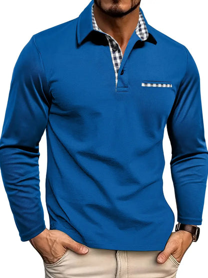 Classic refined everyday polo shirt for men | Reynald -5