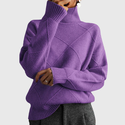 Soft cosy relaxed jumper for women | Lunelle -2
