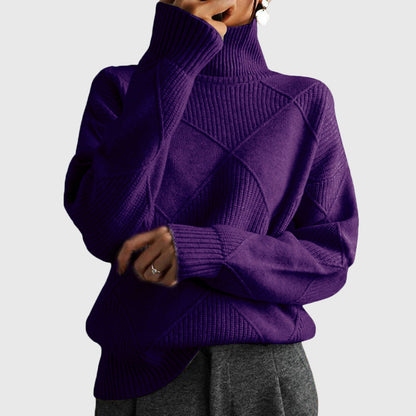 Soft cosy relaxed jumper for women | Lunelle -1