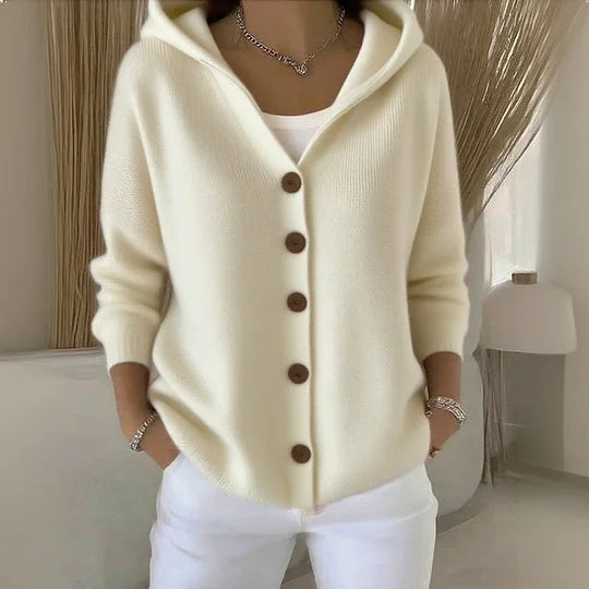 Cosy relaxed knit cardigan for women | Amelia -2