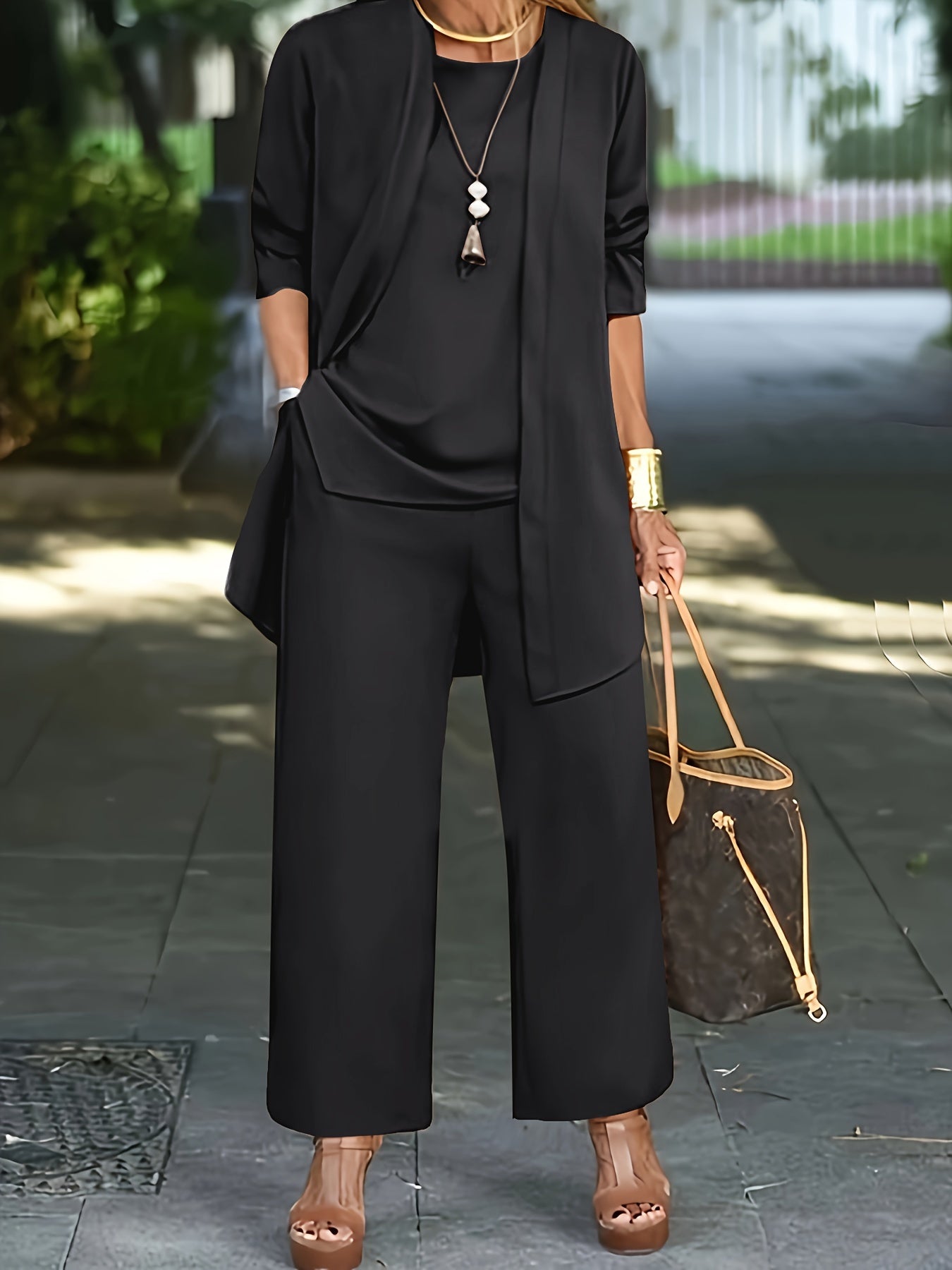 Refined soft relaxed top for women -2