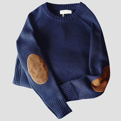 Classic relaxed knit jumper for men | Aldwyn Haven -8