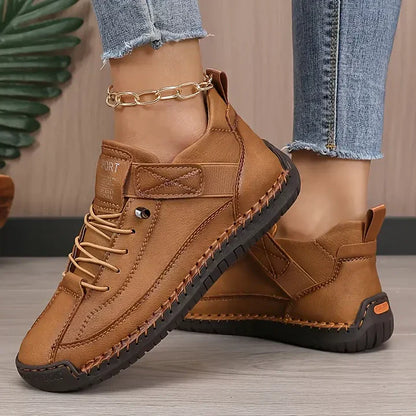 Comfortable everyday leather shoes for women | Meya -17