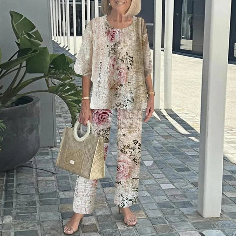 Matching versatile relaxed co-ord set for women | Genevieve -14