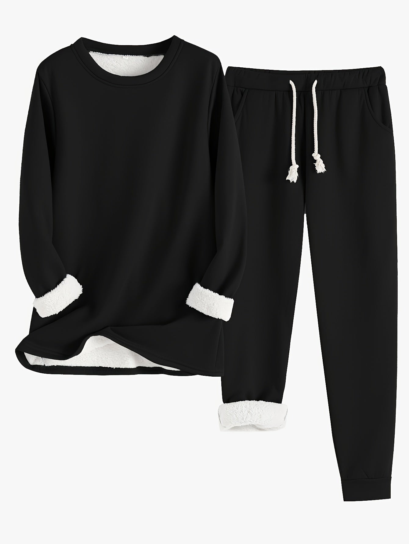 Comfortable soft relaxed loungewear set for women | Elara -4
