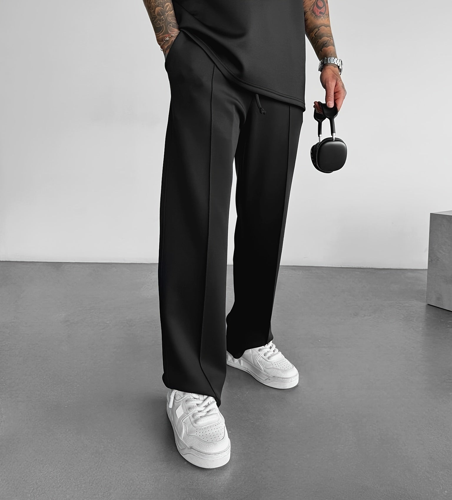 Smart everyday tailored trousers for men | Ellison -9