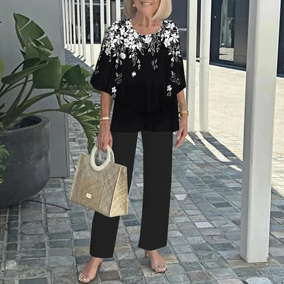 Matching versatile relaxed co-ord set for women | Genevieve -13