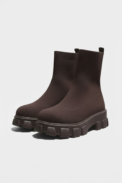 Heritage comfortable leather boots for women | Caurelle -2