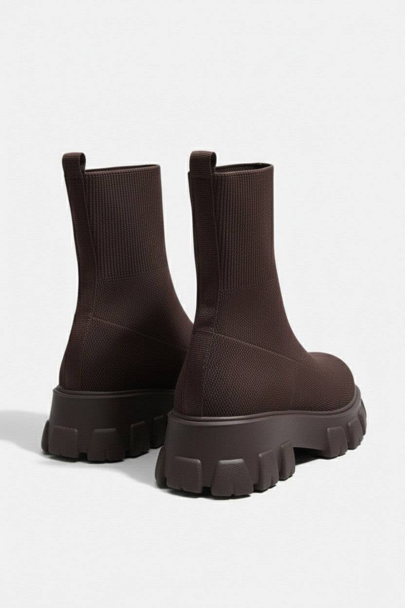Heritage comfortable leather boots for women | Caurelle -3