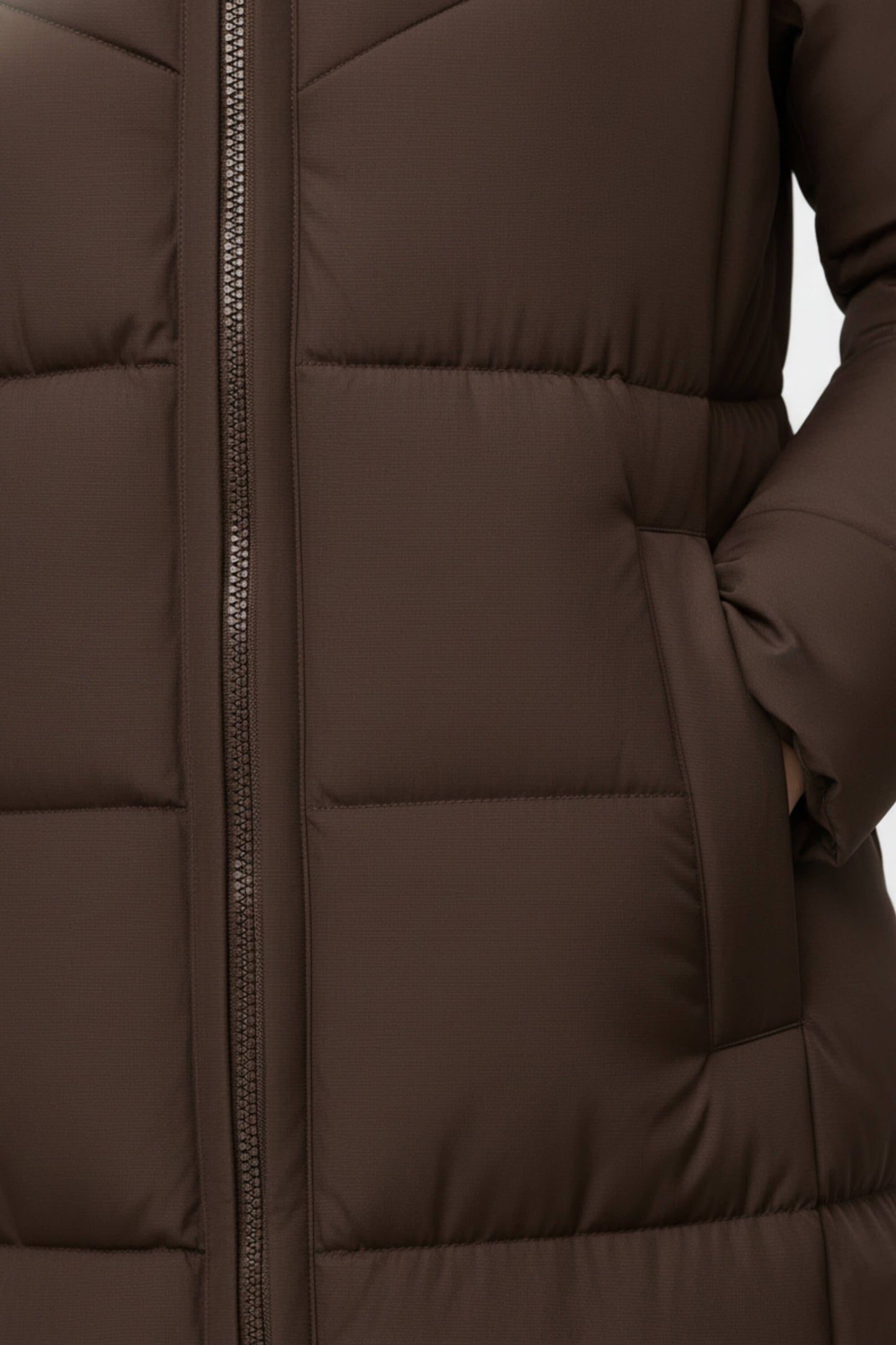 Warm everyday insulated puffer jacket for women | Caurelle -5