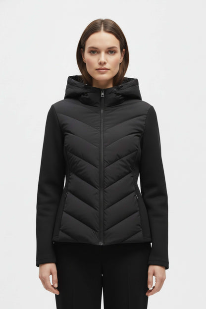 Warm everyday insulated puffer jacket for women | Caurelle -1