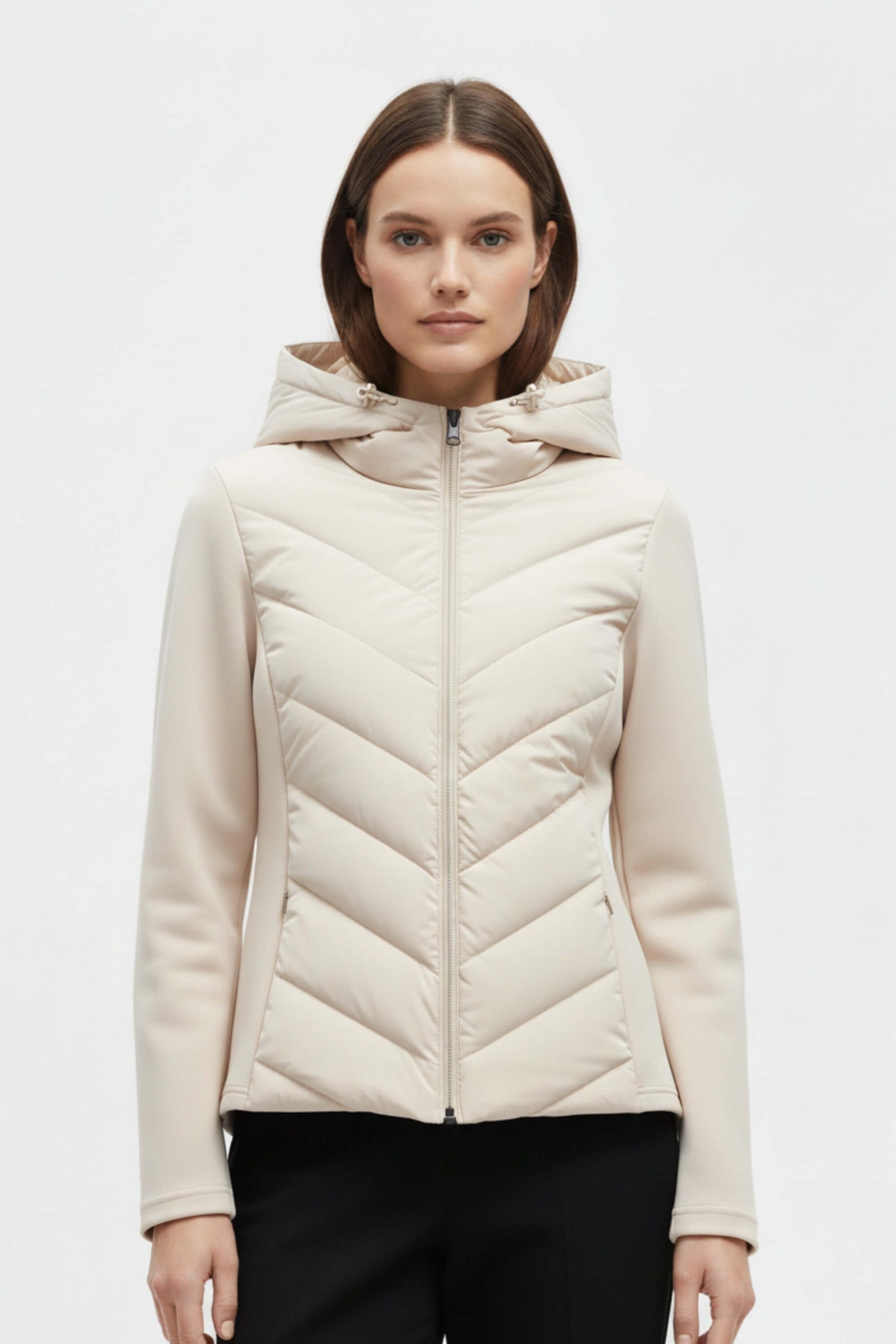 Warm everyday insulated puffer jacket for women | Caurelle -6