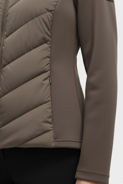 Warm everyday insulated puffer jacket for women | Caurelle -10