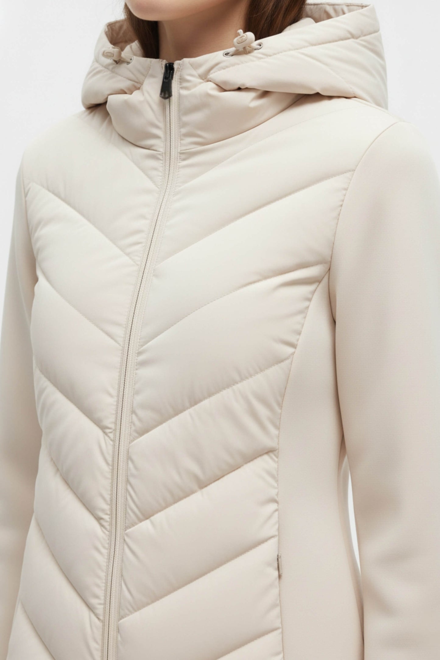 Warm everyday insulated puffer jacket for women | Caurelle -7