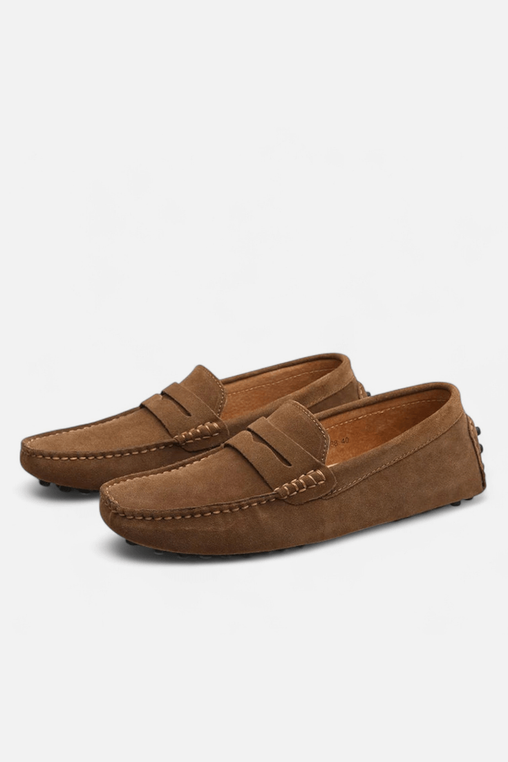Classic smart slip-on loafers for men | Caurelle -8
