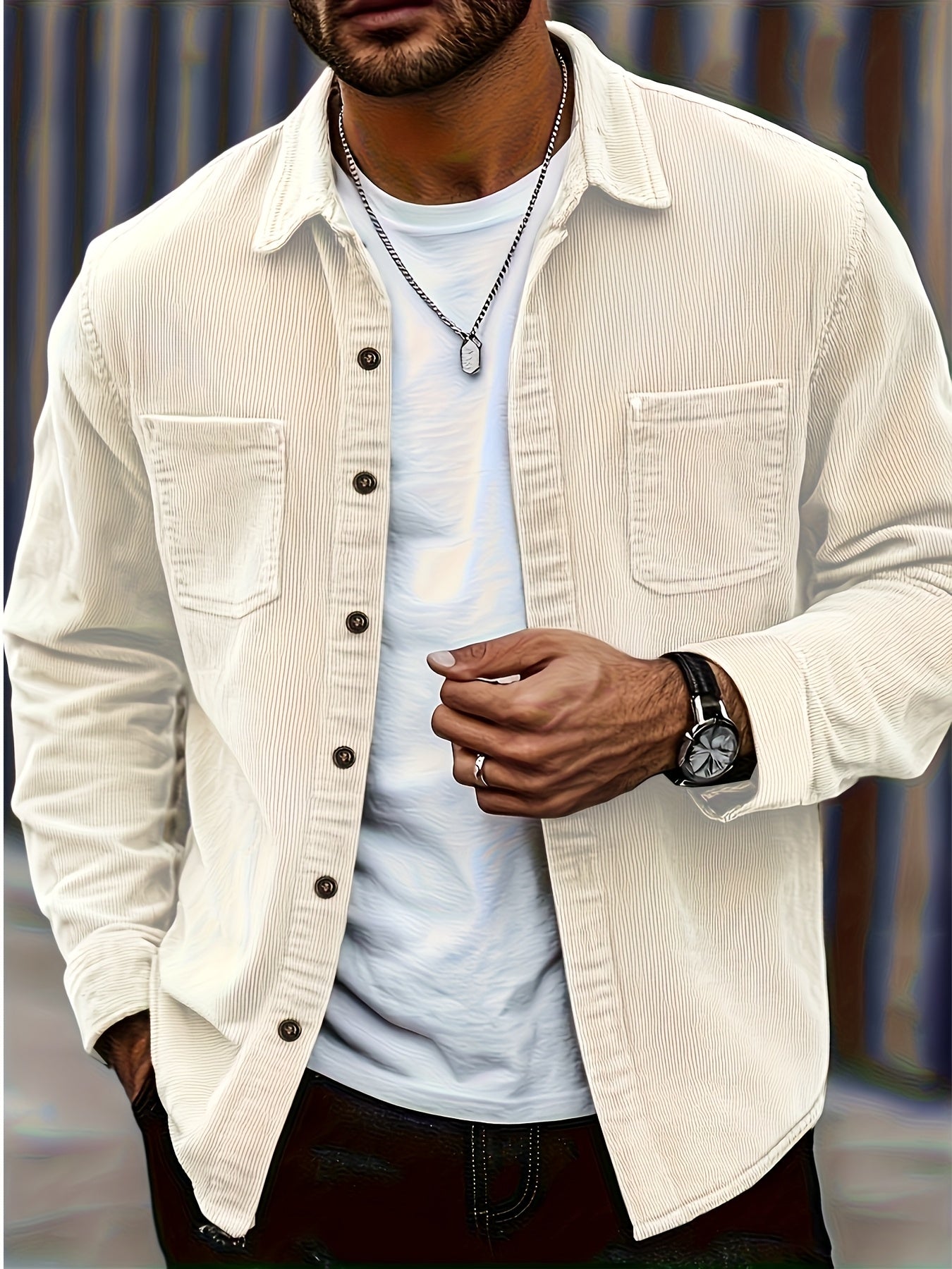 Classic elegant warm coat for men | Ellison -1