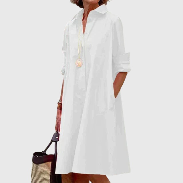 Classic elegant everyday dress for women | Judy -2