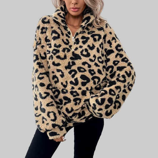Classic soft ribbed jumper for women | Leona -1