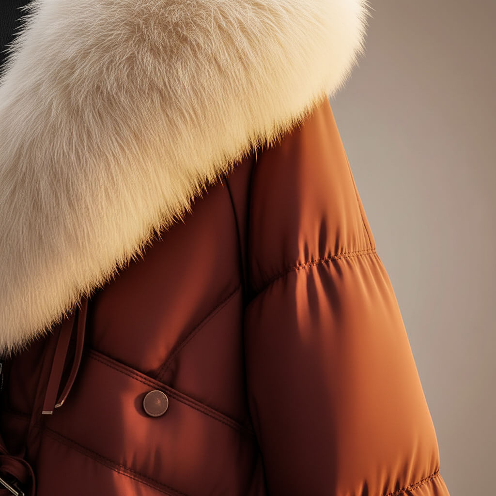Elegant warm insulated coat for women | Marianne -2