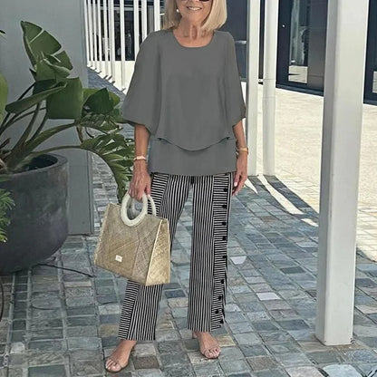 Matching versatile relaxed co-ord set for women | Genevieve -8