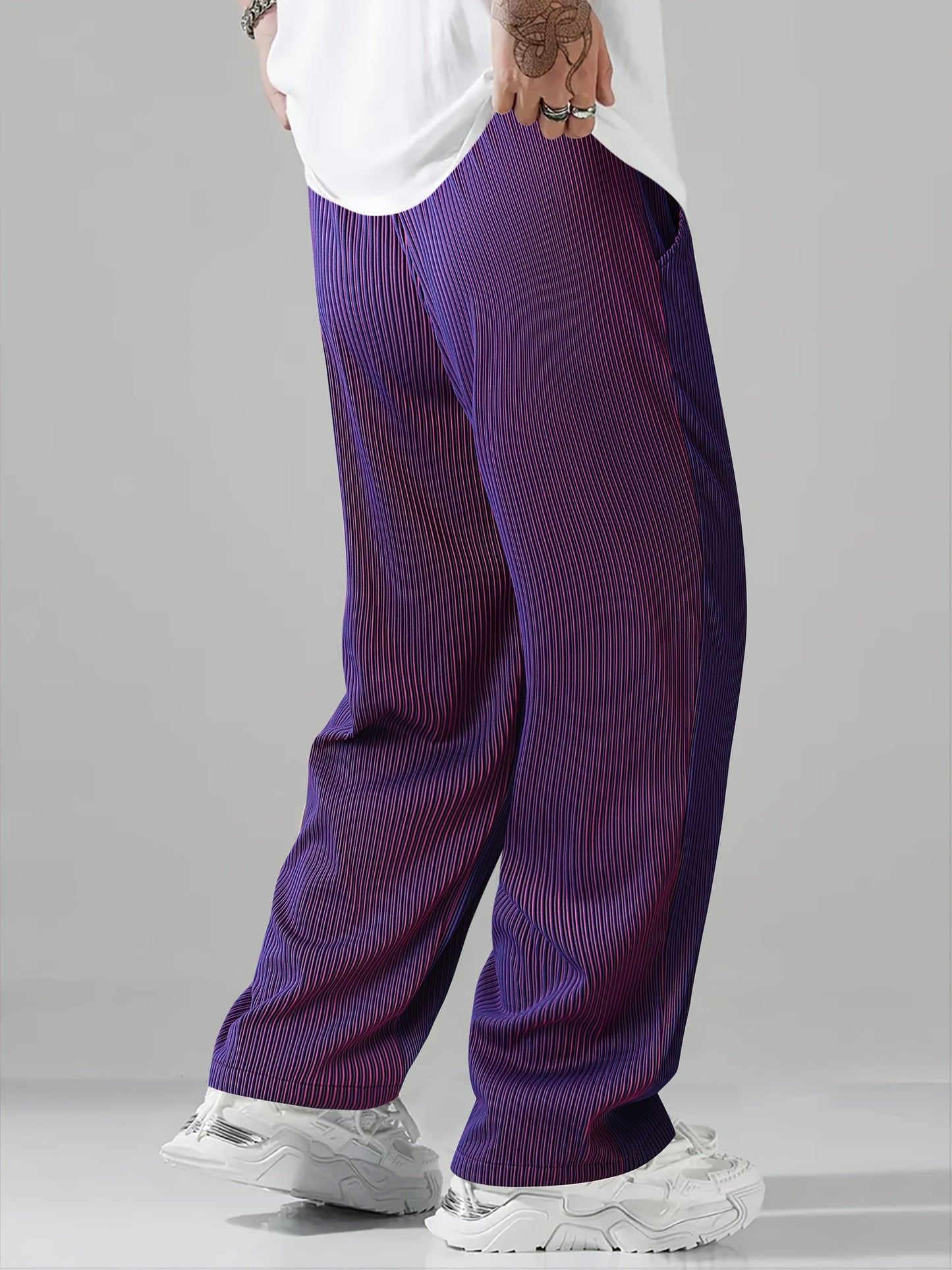 Smart tailored relaxed trousers for men | Ellison -11