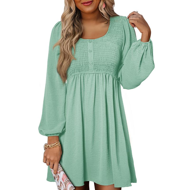 Classic everyday relaxed dress for women | Harper -8