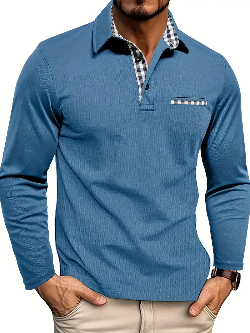 Classic refined everyday polo shirt for men | Reynald -4
