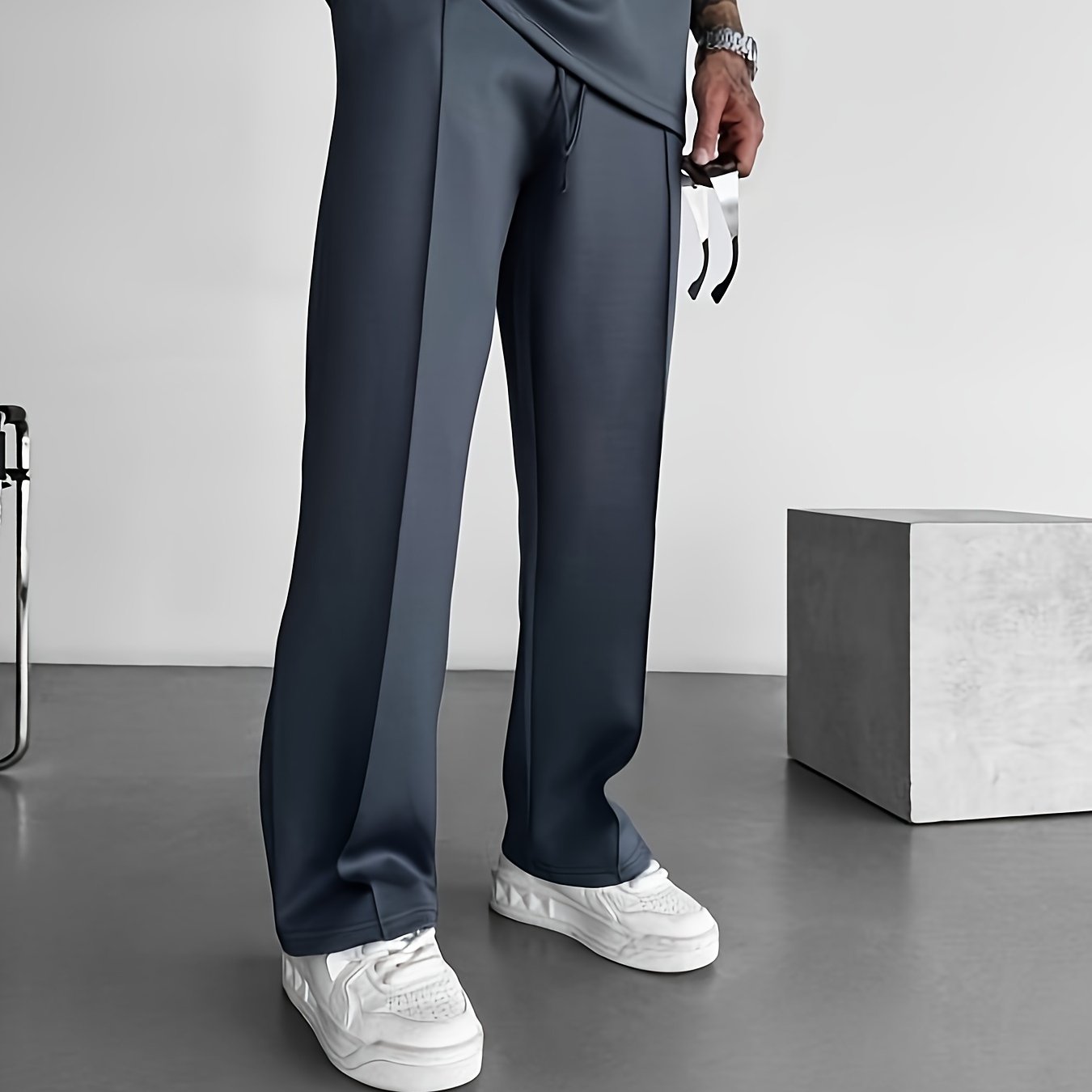 Smart everyday tailored trousers for men | Ellison -27