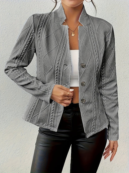 Smart tailored structured blazer for women | Liliana -11