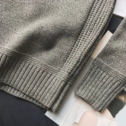 Classic relaxed knit jumper for men | Aldwyn Haven -5