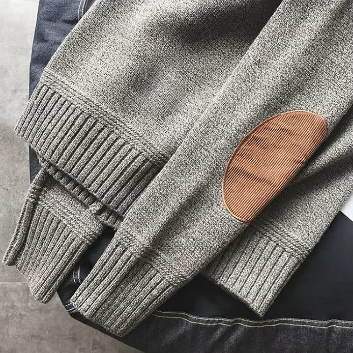 Classic relaxed knit jumper for men | Aldwyn Haven -4