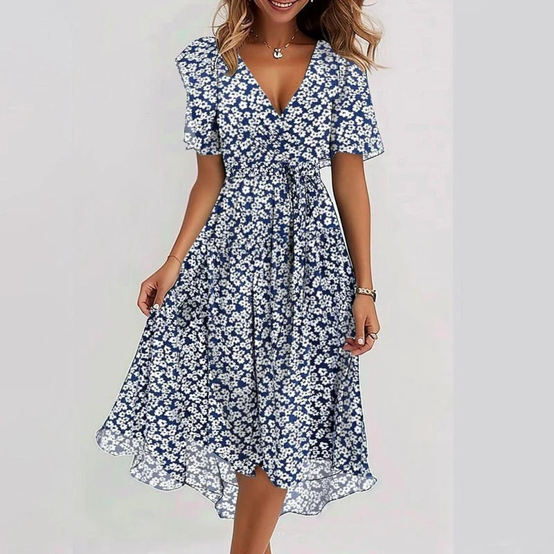 Elegant everyday relaxed dress for women | Yara -5
