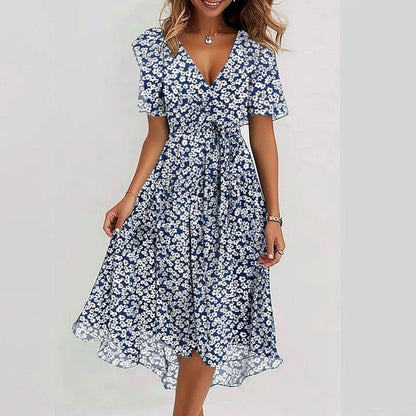 Elegant everyday relaxed dress for women | Yara -5