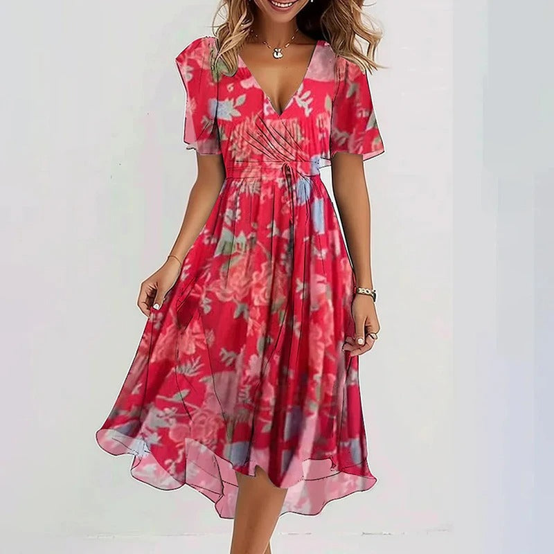 Elegant everyday relaxed dress for women | Yara -2