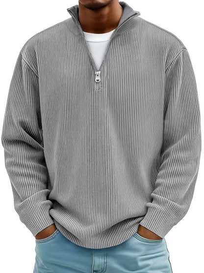 Classic cosy relaxed jumper for men | Calixto -10
