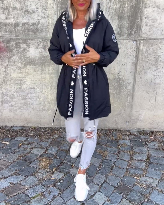Elegant warm insulated coat for women | VANESSA -1