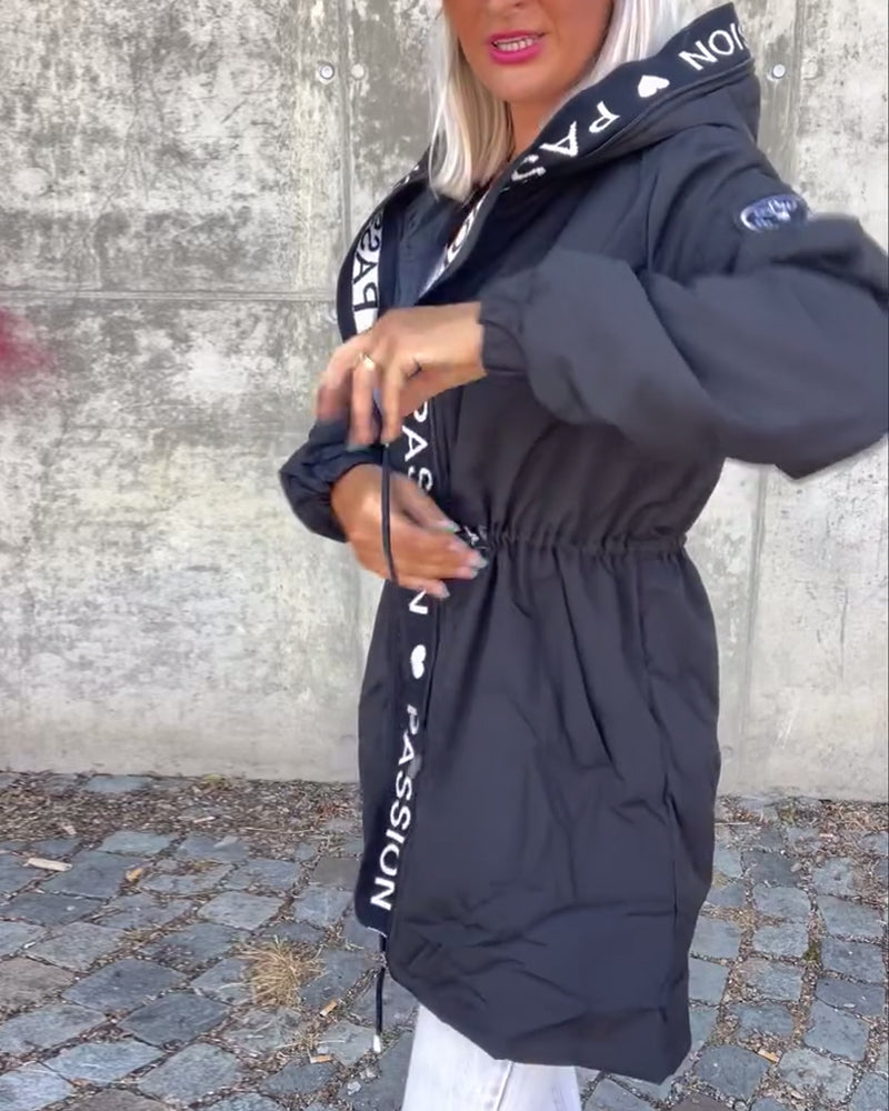 Elegant warm insulated coat for women | VANESSA -9