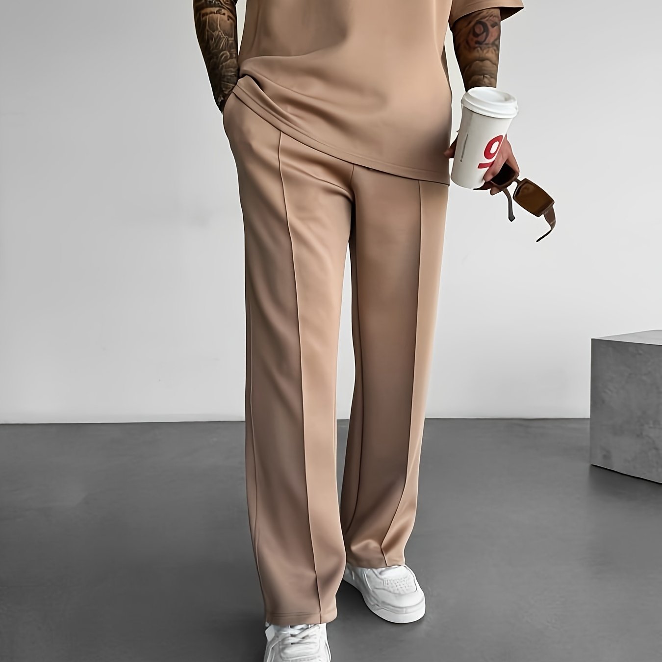 Smart everyday tailored trousers for men | Ellison -24