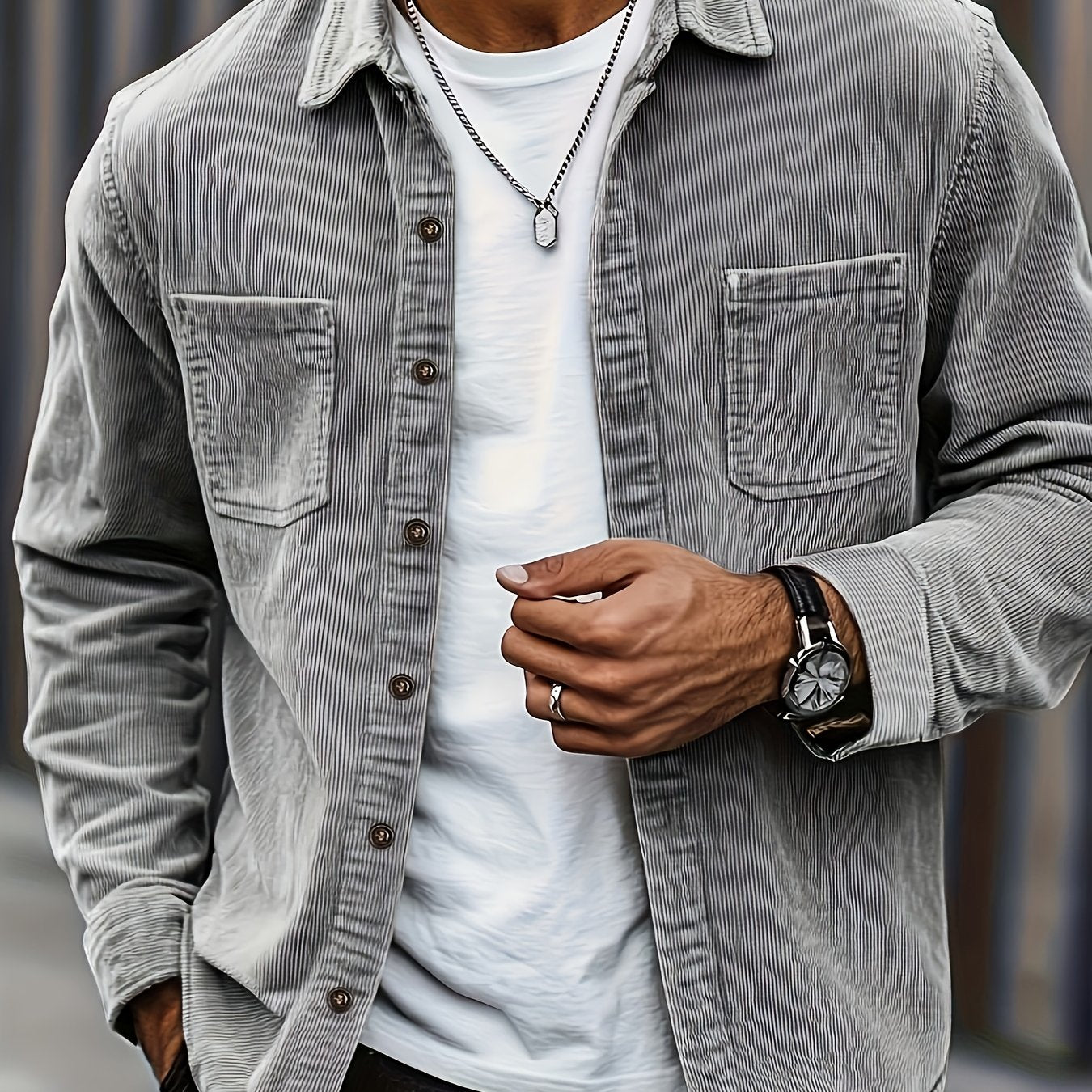 Classic elegant warm coat for men | Ellison -19