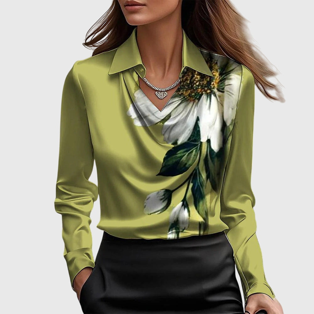 Elegant feminine everyday blouse for women | Brooklyn -8