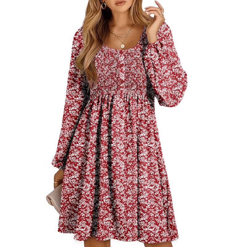 Classic everyday relaxed dress for women | Harper -9