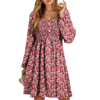 Classic everyday relaxed dress for women | Harper -9