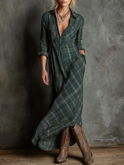 Elegant everyday relaxed maxi dress for women -1