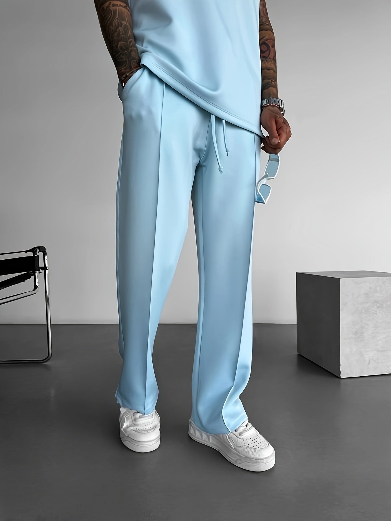 Smart everyday tailored trousers for men | Ellison -12