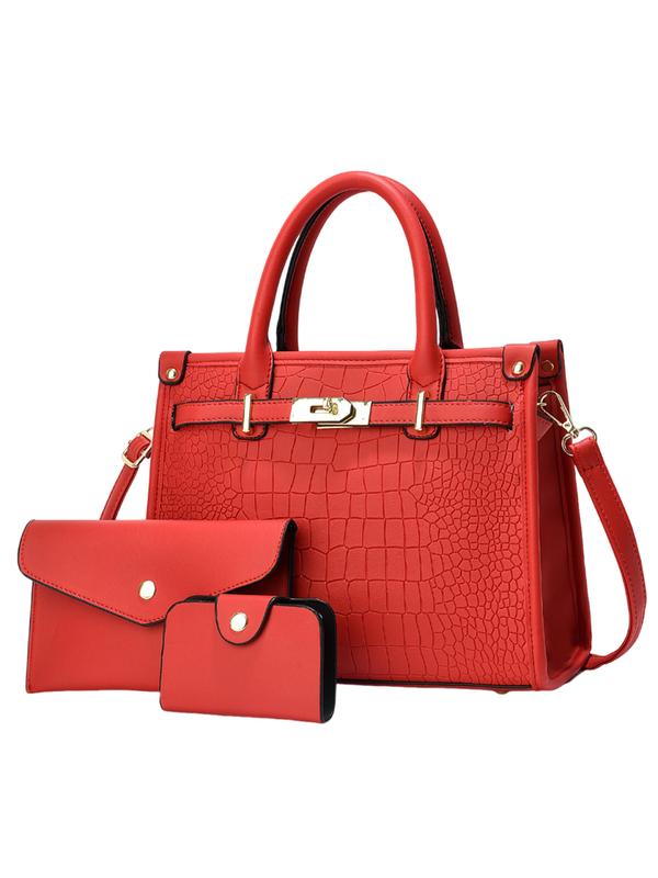 Classic chic structured handbag for women | Alenor -5